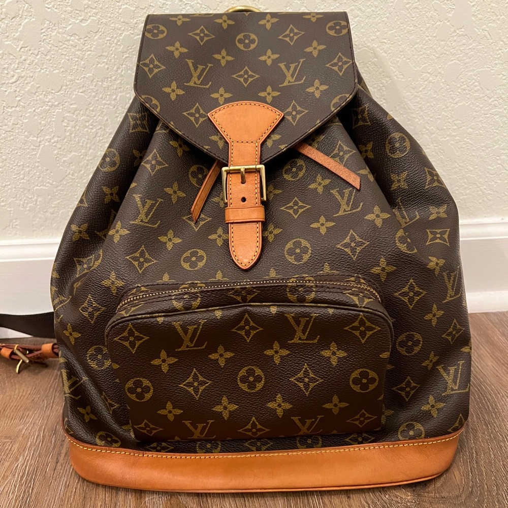 Louis Vuitton Montsouris GM beautiful backpack!